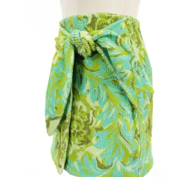 Alemais NWT Melody Sarong Mini Wrap Skirt Size 12 (US 8) in Green/Teal/Multi - Picture 7 of 12
